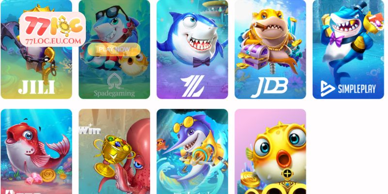 Điểm nổi bật của sảnh bắn cá 77LOC cực hấp dẫn