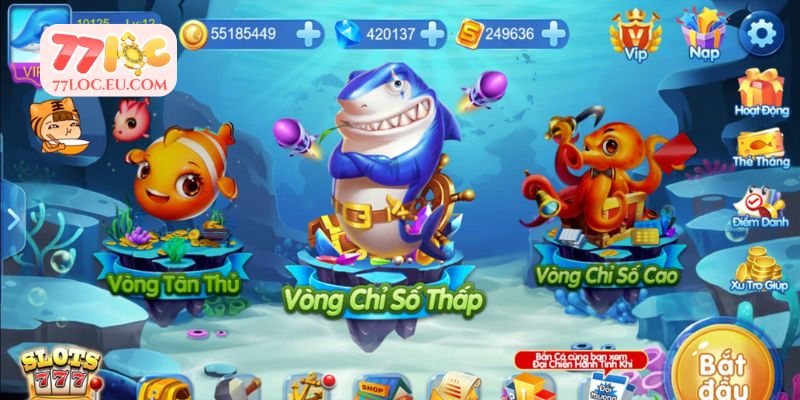 Mẹo bắn cá H5 77LOC chuẩn và ít lãng phí đạn nhất